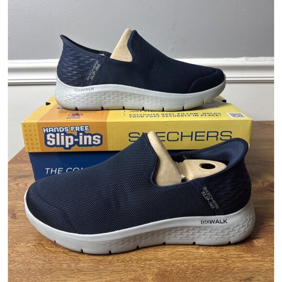 Skechers Men's Slip-ins Go Walk Flex No Hands Slip On Shoes Size 10.5 Extra Wide - Picture 1 of 10